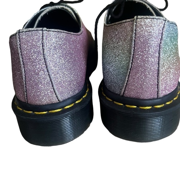 DR. MARTENS 1461 Pascal Rainbow Glitter Oxfords - Picture 4 of 9